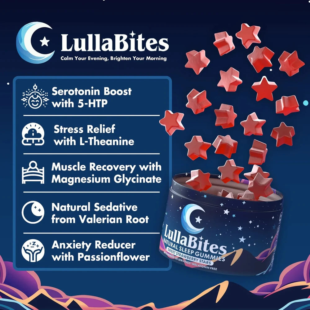 Nurvaia's Melatonin-Free Sleep Gummies